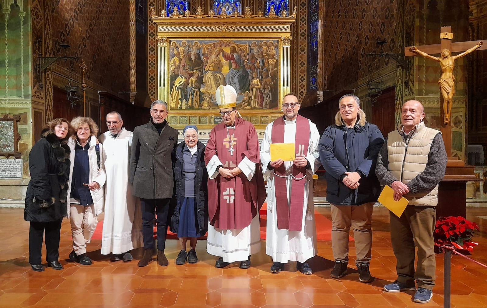 Messa in Duomo con il Cardinale e rappresentanza del Caselli