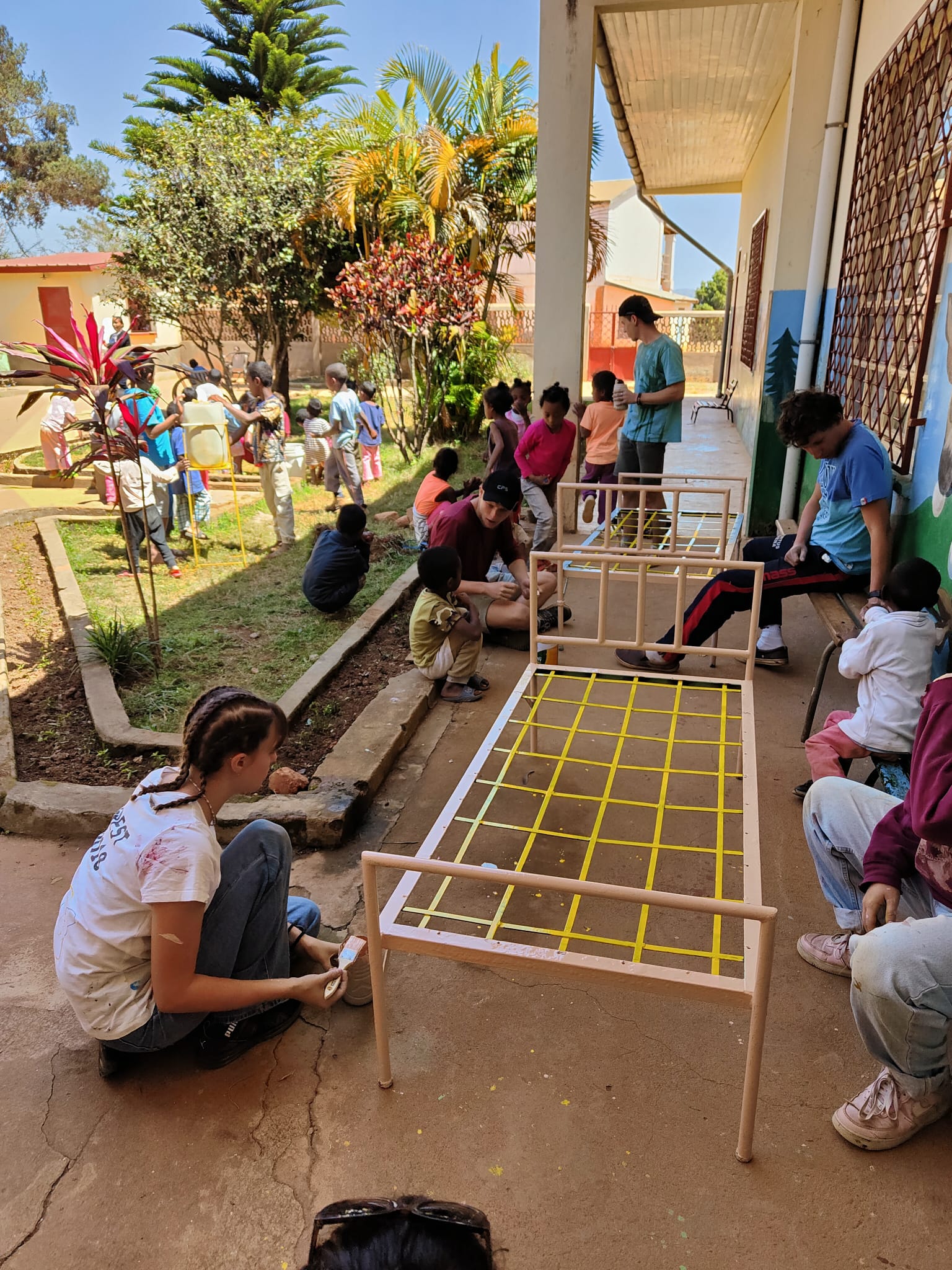 I giovani senesi a lavoro in Madagascar