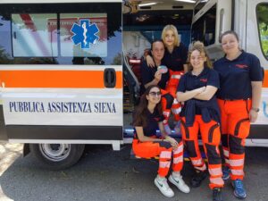 volontarie di Pubblica Assistenza di Siena